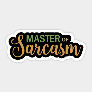 Fluelnt in sarcasm Sticker